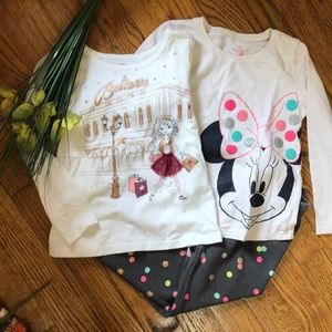 2 long sleeve and pants bundle